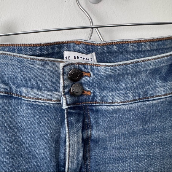 Lane Bryant Tighter Tummy High rise straight jeans Size 26 Short - Picture 4 of 10